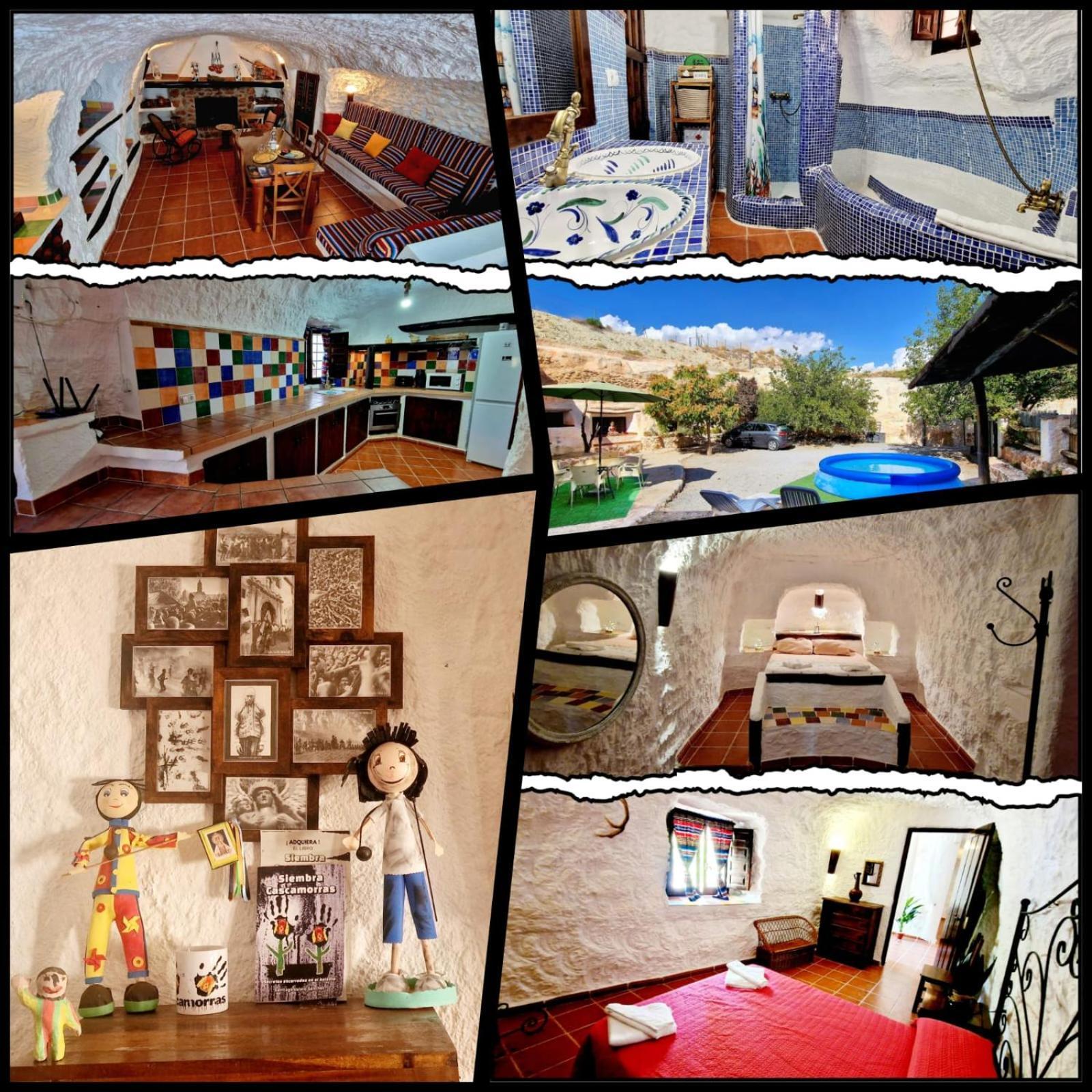 Casa Cueva Cascamorras "Capricho Andaluz" Baza Exterior foto