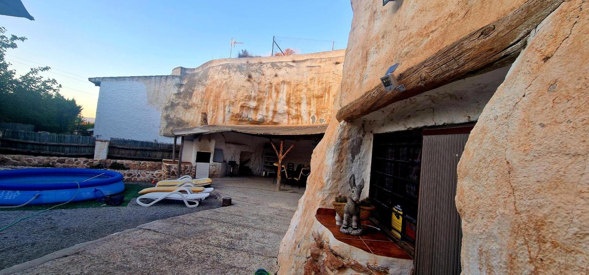 Casa Cueva Cascamorras "Capricho Andaluz" Baza Exterior foto