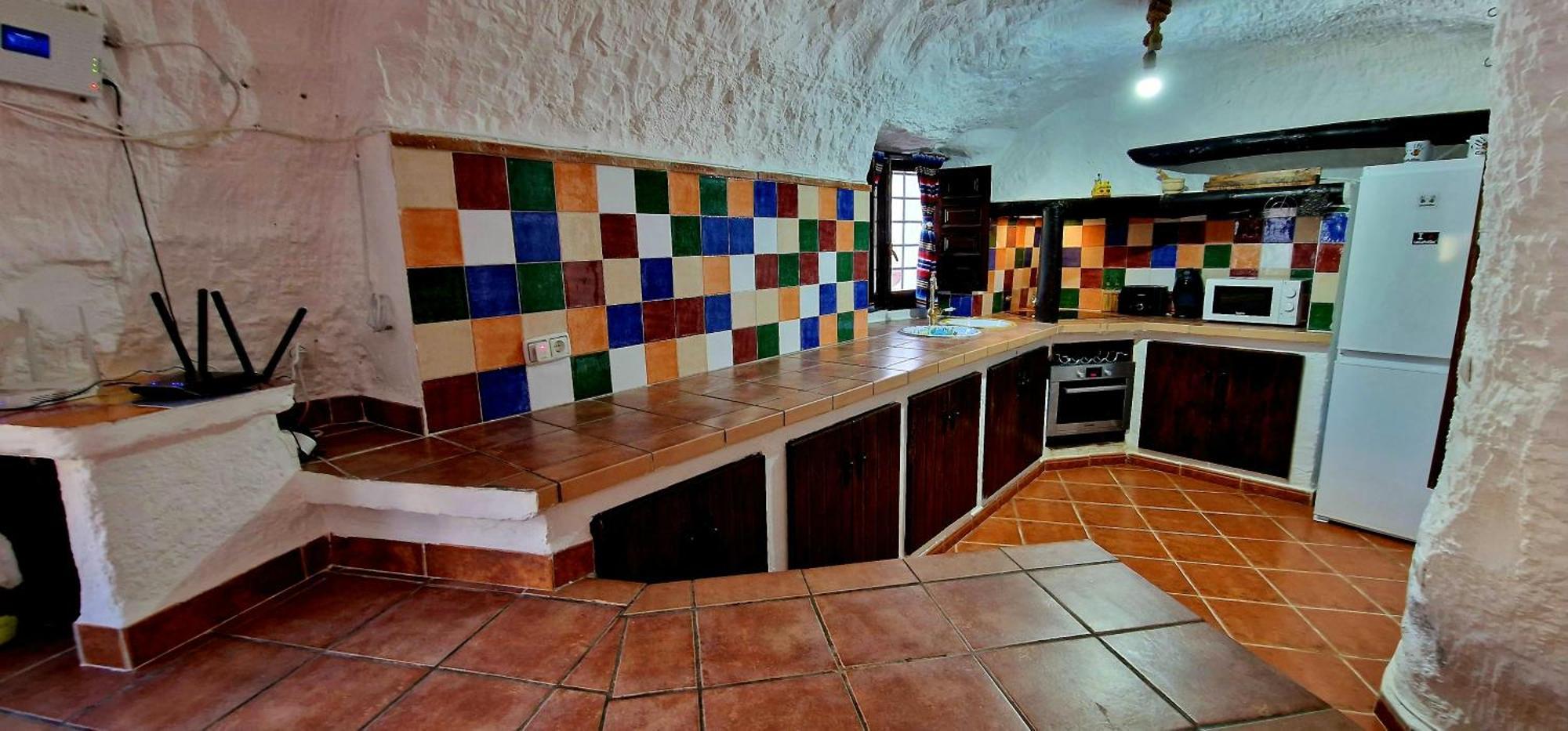 Casa Cueva Cascamorras "Capricho Andaluz" Baza Exterior foto