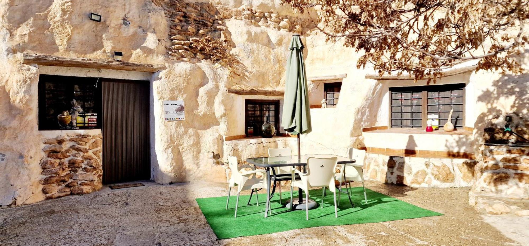 Casa Cueva Cascamorras "Capricho Andaluz" Baza Exterior foto